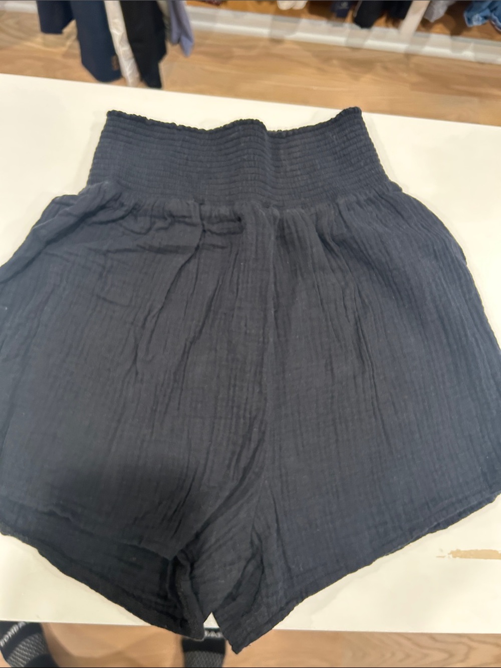 Z supply naila gauze short black